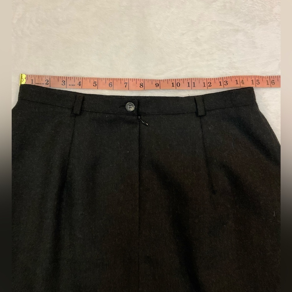 Vintage Jones New York Charcoal Pencil Skirt - Picture 9 of 10